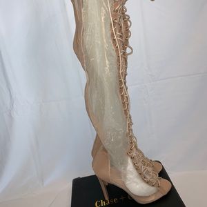 Women Nude Boots